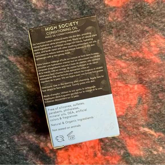 💜 Eight Saints High Society Face Oil Botanical Cleansing Face Oil NWT - Picture 8 of 12